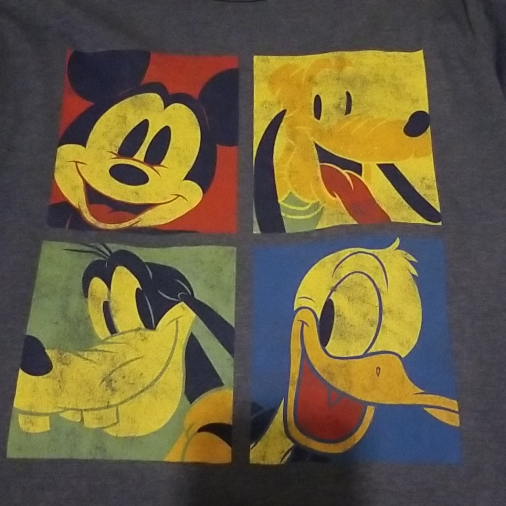 Disney Characters Vintage Style Tee Shirt